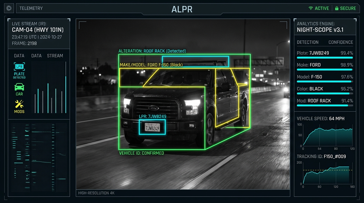 Flock Safety Vehicle Fingerprint AI neural network bounding box detection